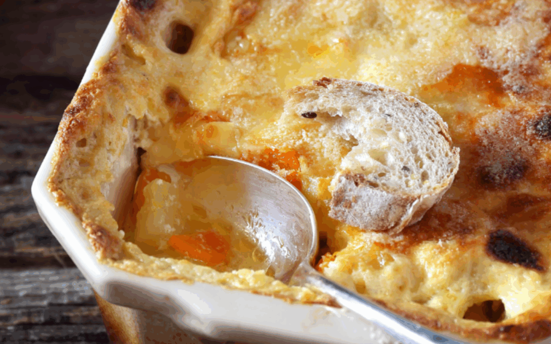 Gratin de courge à l&rsquo;ail noir