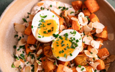 Bowl de patate douce rôtie