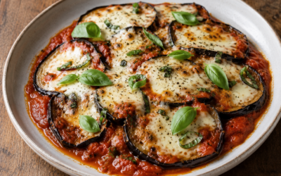 Aubergines gratinées